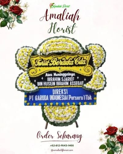 Papan Bunga Duka di Sumarambu